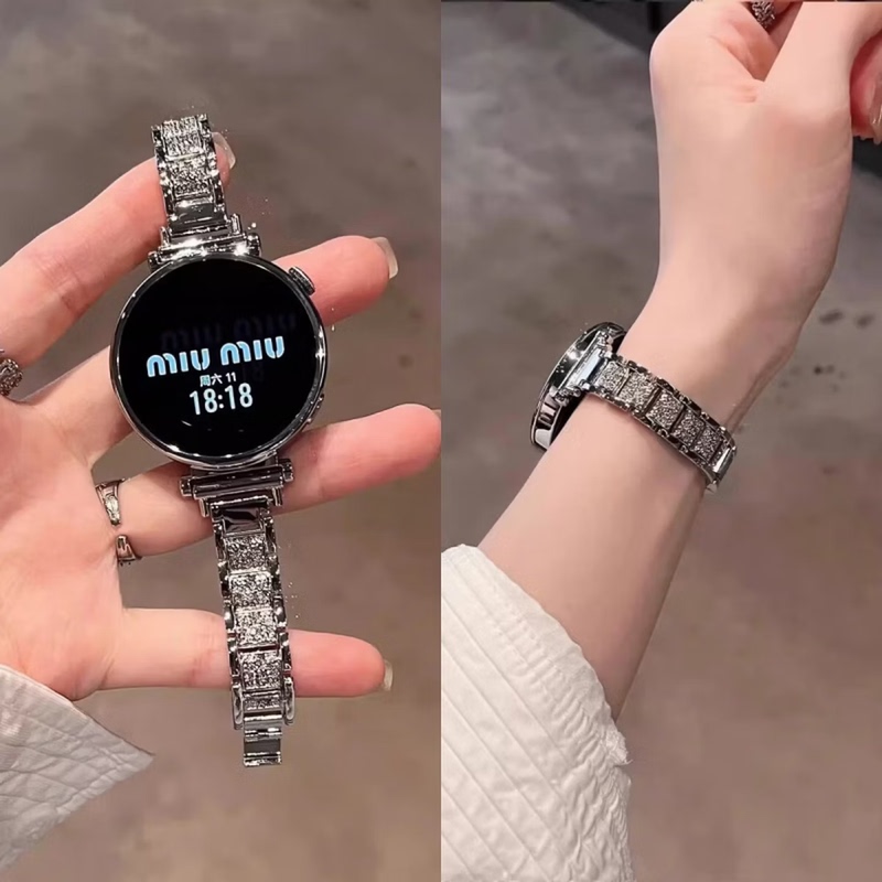 Compatible with Huami Watch Gtr4/3 Strap, Metal Balance2 Starry Sky Metal Fine Strap, Huami Amazfit/Active 2 R/2 S Strap, Unisex Accessories