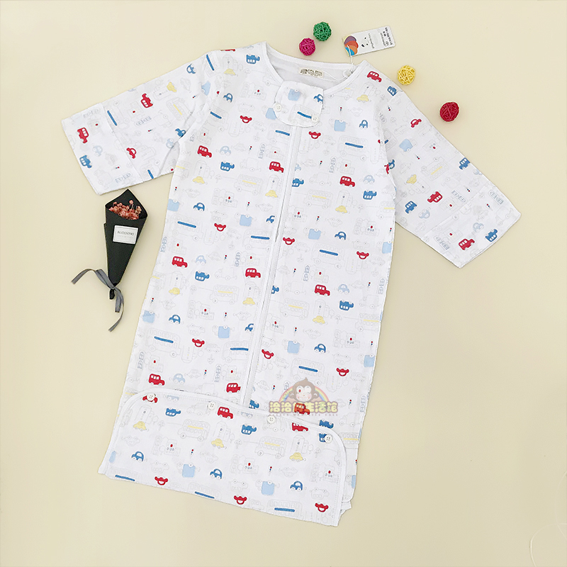 Baby Beilele Summer infant sleeping bag for men and women Gauze Thin air conditioning Room Lengthened Sleeping Bag in Four Seasons