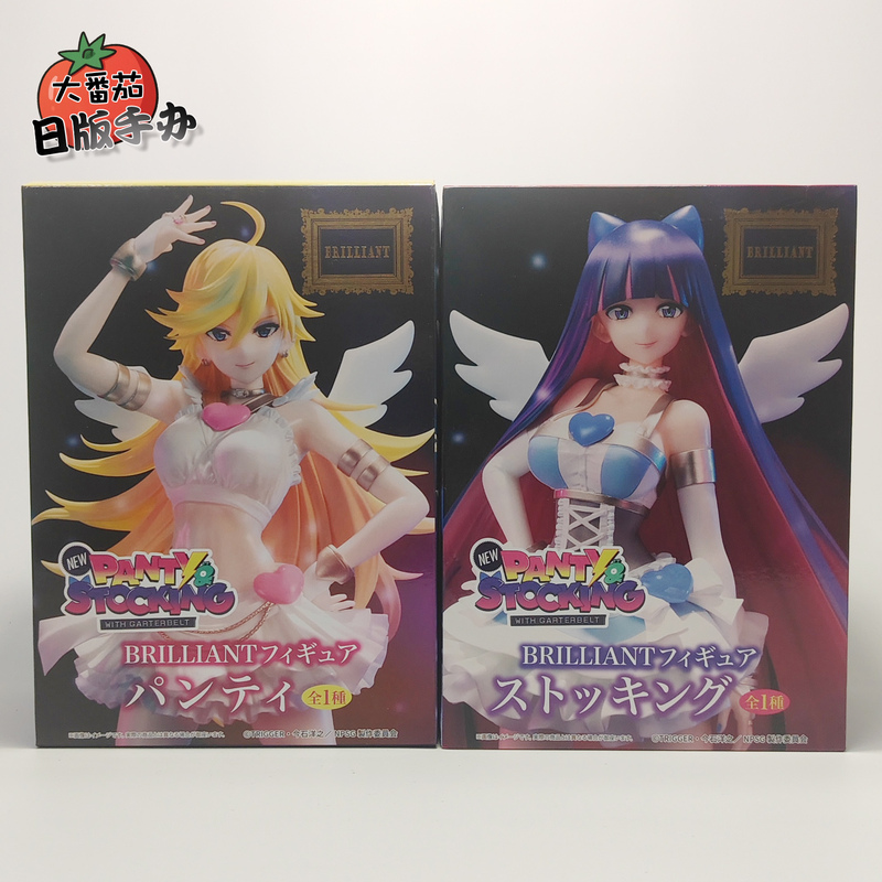 In-Stock Japanese Version Authentic Suspender Stockings Angel Girl Figure Pandi Brilliants Stodin Model Ornament