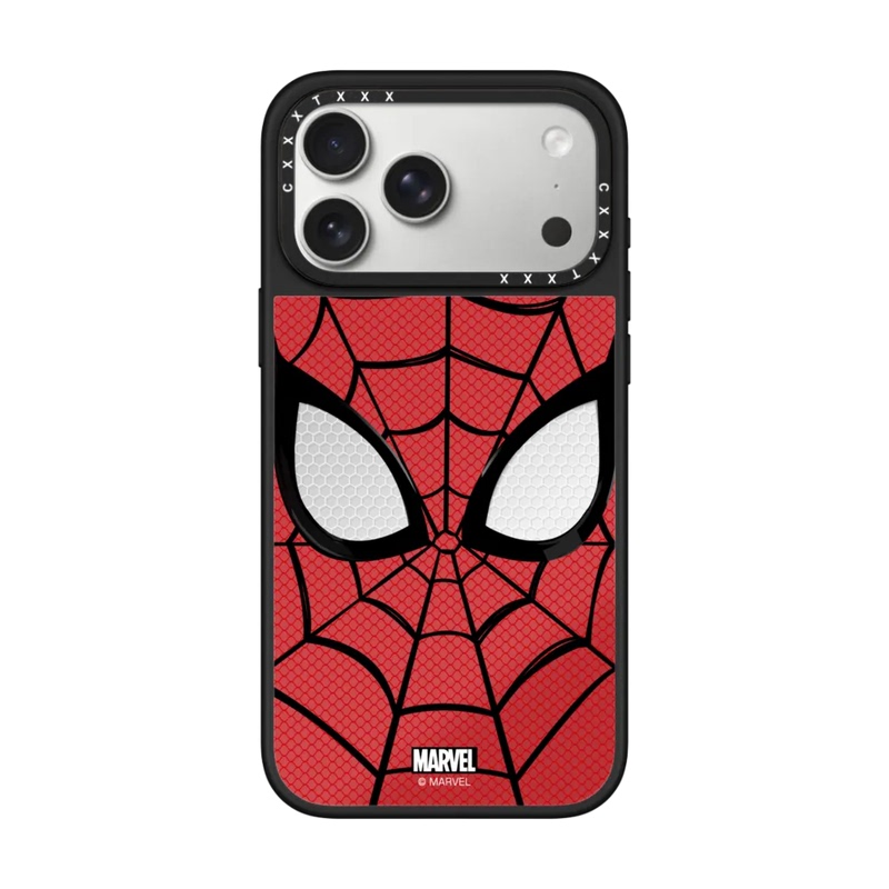 Casyetifiy Co-Branded Spider-Man Venom Eyes Phone Case 17Pro Suitable for Iphone16Promax Apple 14Pro Girl 13Plus Anti-Fall Magnetic Movie Animation Protective Case 12