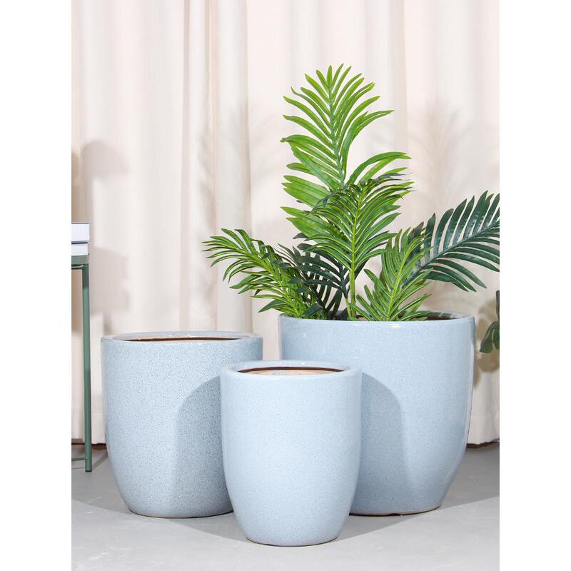 Large Ceramic Flower Pot for Money Tree, Suitable for Balcony and Indoor Use, Also Suitable for Tiger Orchid and Orchid Plants Large Ceramic Flower Pot for Money Tree, Suitable for Balcony and Indoor Use, Also Suitable for Tiger Orchid and Orchid Plants