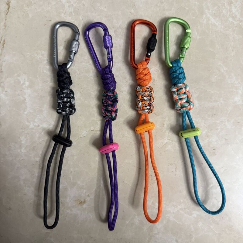 Multifunctional Sports Paracord Carabiner Backpack Water Bottle Hook Water Bottle Clip Lanyard Hiking Accessories Water Bottle Strap