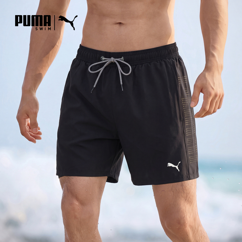 Puma Men's Swim Trunks 2026 New Model Men's Swim Trunks Fake Two-Piece Anti-Embarrassment Professional Swimming Gear Swim Trunks Puma Men's Swim Trunks 2026 New Model Men's Swim Trunks Fake Two-Piece Anti-Embarrassment Professional Swimming Gear Swim Trunks