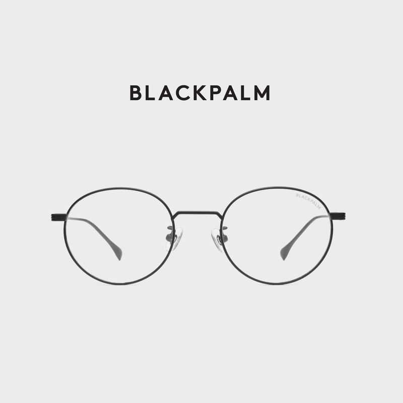 Blackpalm Glare Nicholas Tse Style Round Frame Optical Glasses Titanium Frame High-Intelligence Korean Style Glasses for Men and Women Blackpalm Glare Nicholas Tse Style Round Frame Optical Glasses Titanium Frame High-Intelligence Korean Style Glasses for Men and Women