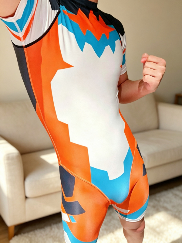 Dragon Glory Workshop Little Hero Bodysuit Battle Suit Short Original Close-Fitting One-Piece Furry