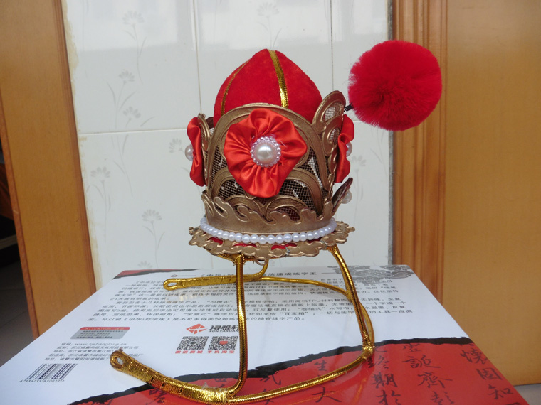 Journey to the West Monkey King peach-shaped purple-gold crown