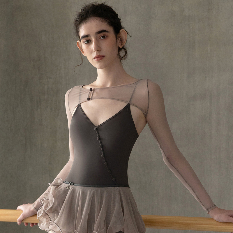 Doll Play Doll Game Ballet Dance Costume Sleeveless Top and Mesh Skirt Set Adult Practice Outfit Doll Play Doll Game Ballet Dance Costume Sleeveless Top and Mesh Skirt Set Adult Practice Outfit