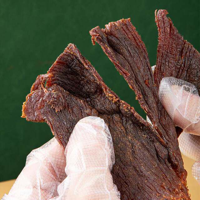Youci Huling Beef Jerky, Five-Flavor Beef Jerky, Wenzhou Specialty Beef Jerky, Casual Snack, 250g