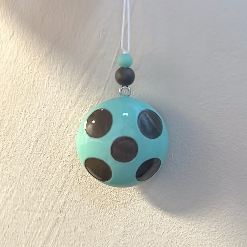 Miracle Girl Limited Edition Ladybug Reddy Mint Green and Crispy Color Matching Pendant Creative Decoration Gift for Best Friend