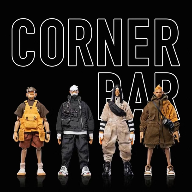 Come4Arts Bar Series Three Marshall/Merlin/Mr. Y/Ahmon 1/8 Movable Cloth Dolls Come4Arts Bar Series Three Marshall/Merlin/Mr. Y/Ahmon 1/8 Movable Cloth Dolls