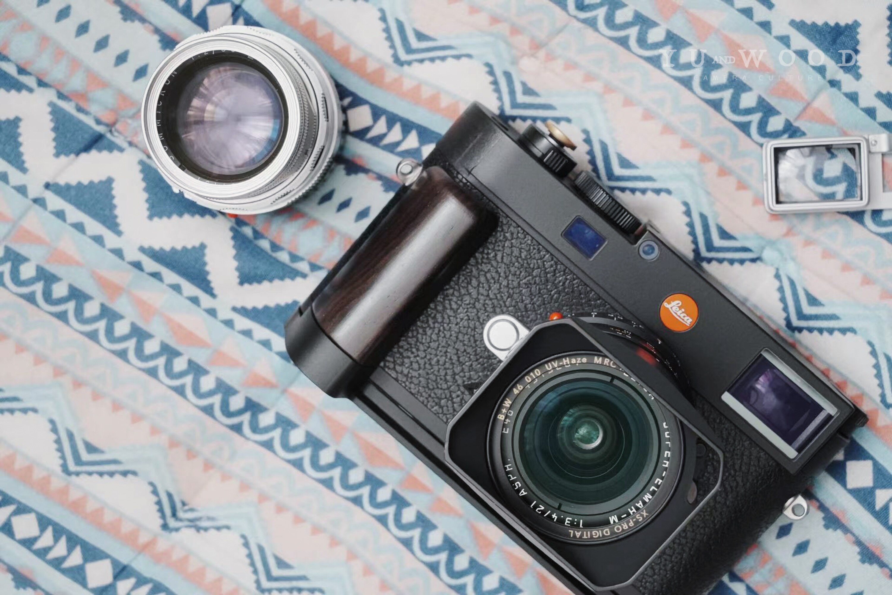 Yuwood leica m11 professional wooden grip 2.0: bring photography 