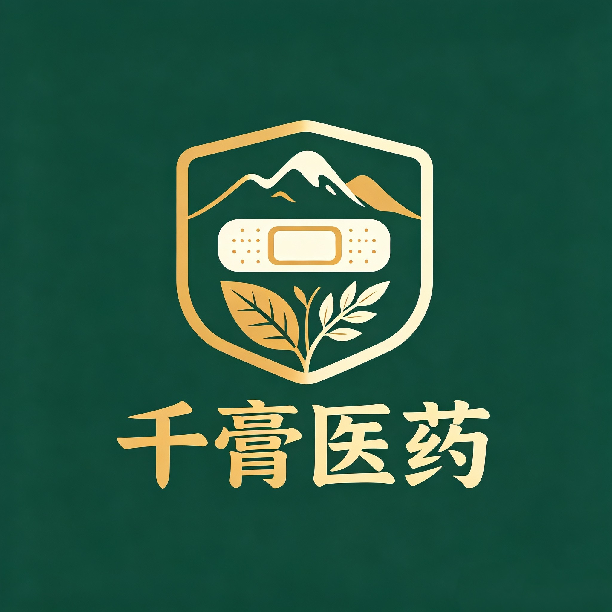 修成千膏医药专营店的LOGO