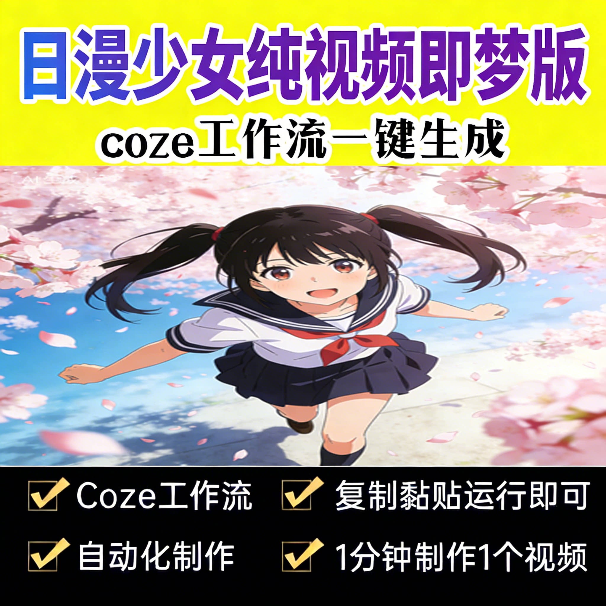 日漫少女纯视频即梦版-速创猫