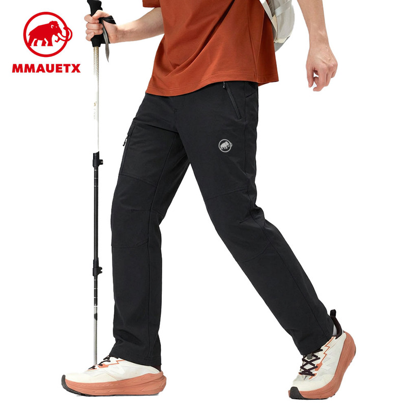 Official Website Mammoth Series Runbold Iv Softshell Pants Men's Outdoor Hiking Windproof Waterproof Long Pants