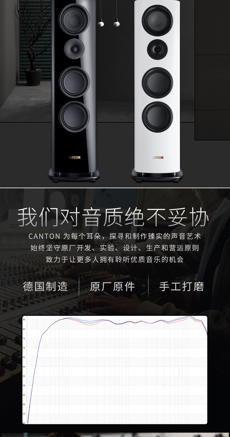 CANTON/金榜新款大师系列Reference7 HIFI发烧音箱旗舰系列落地箱