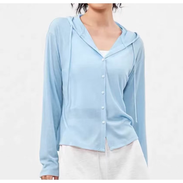 Ll Exclusive Soft Oxygen Hooded Sun Protection Shirt 080-3030