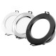 Op LED downlight embedded ceiling light hole light living room ceiling bucket light three-color dimming household opening 7.5cm