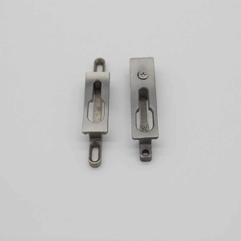 Aluminum alloy Heavy Ramen accessories Stainless Steel Catch Balcony Glass Door Thickened Finely Cast Base Pass with lock points