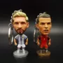 Barcelona Messi Real Madrid C Ronaldo Doll Doll Keychain Bag Mặt dây chuyền Người hâm mộ bóng đá Quà tặng sinh nhật - Bóng đá mua quần áo bóng đá giá rẻ