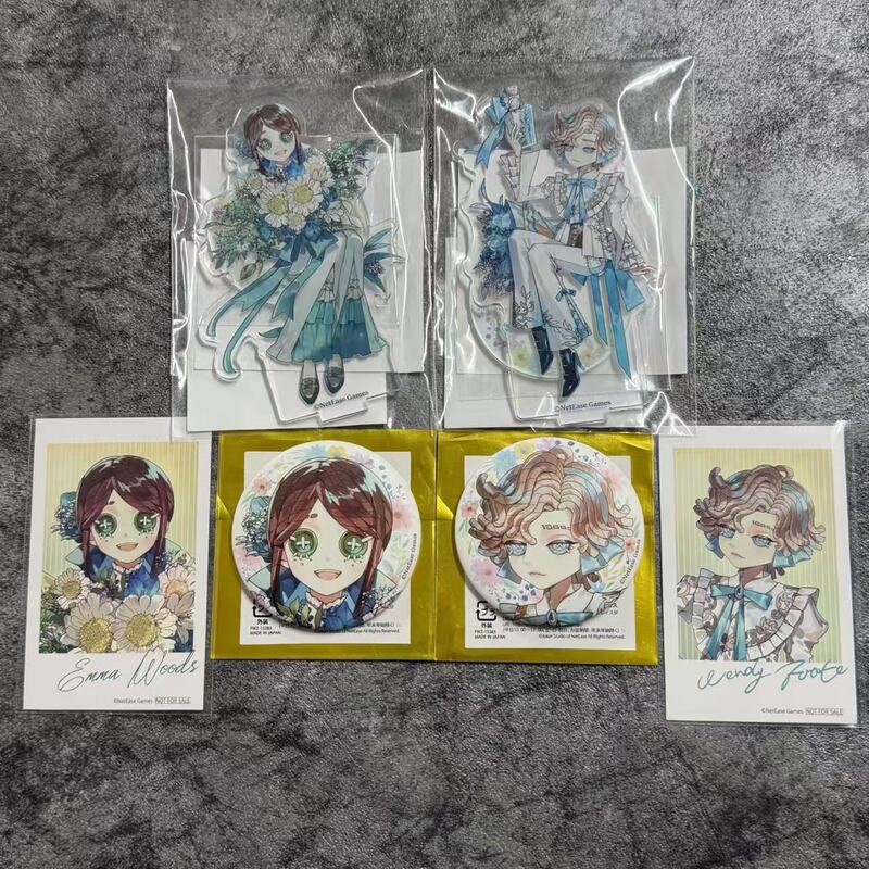 Rigu Authentic Fifth Personality Anime Merchandise Floral Agf Series Gardener Barqi Meteorologist Standee Guzi