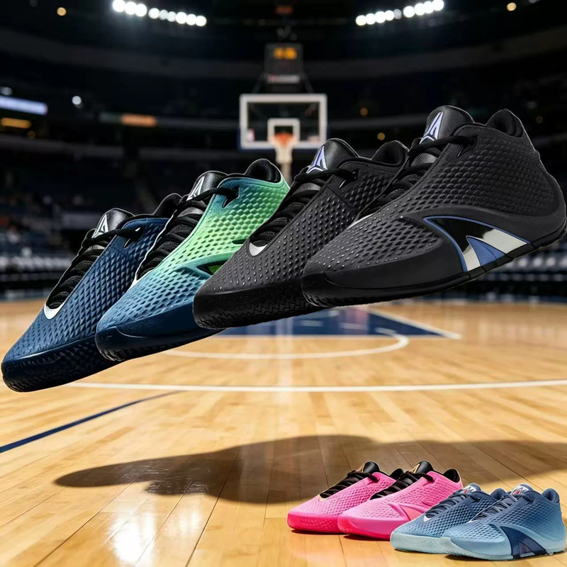Morant 4Th Generation Training Shoes, First Release in Black, Silver, Pink, Gray, and Blue, Ja4 Low-Top Practical Wear-Resistant Non-Slip Basketball Shoes for Men and Women Morant 4Th Generation Training Shoes, First Release in Black, Silver, Pink, Gray, and Blue, Ja4 Low-Top Practical Wear-Resistant Non-Slip Basketball Shoes for Men and Women