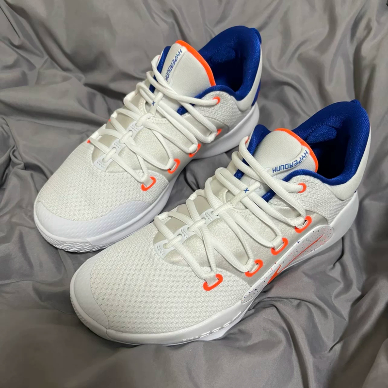 Hd 2018 Low Sports Training Shoes Purple Black White Orange Yellow Pink Wear-Resistant Non-Slip Low-Top Practical Basketball Shoes