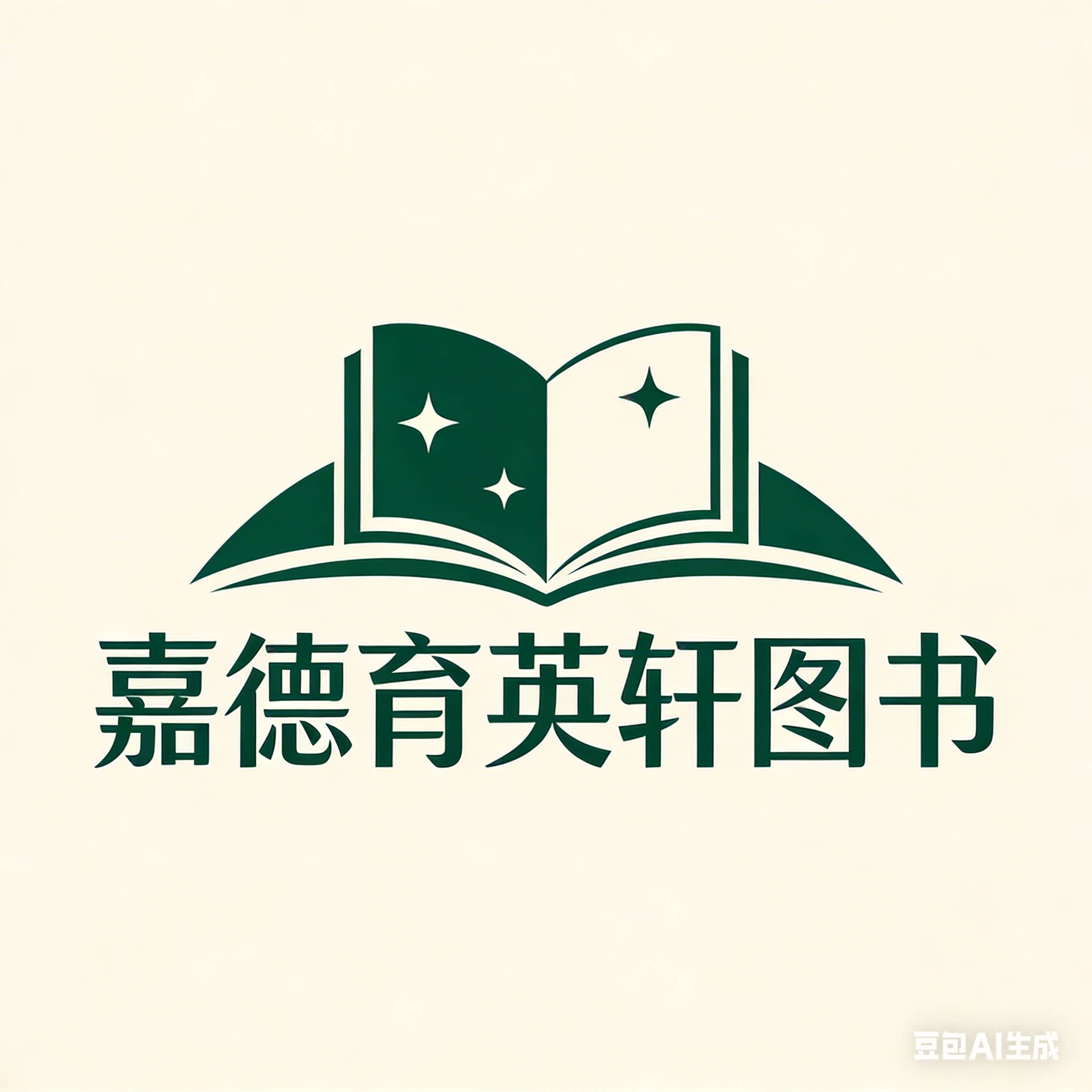 嘉德育英轩图书专营店的LOGO