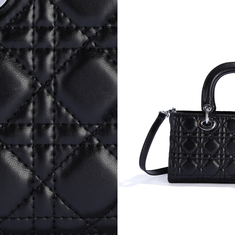 Princess Diana Bag, Horizontal Style, 26cm, Fashionable and Versatile Women's Shoulder, Crossbody, and Handbag with Diamond Pattern and Chain, 8901-26 Princess Diana Bag, Horizontal Style, 26cm, Fashionable and Versatile Women's Shoulder, Crossbody, and Handbag with Diamond Pattern and Chain, 8901-26
