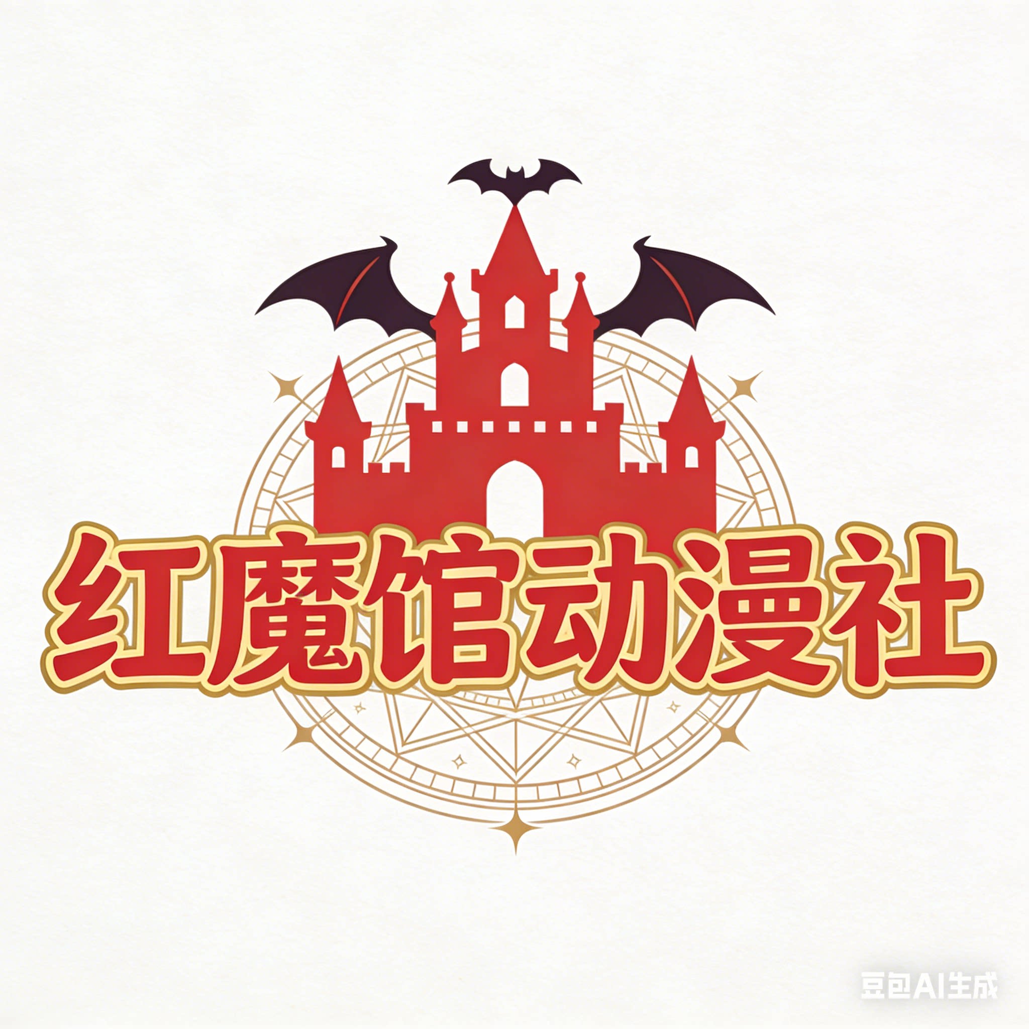 红魔馆动漫社的LOGO