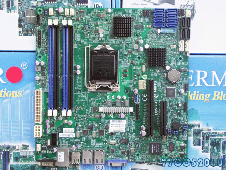 Ultra micro single-channel server motherboard X10SL7-F 8 * SAS 6GB s 2 * SATA3 E3-1200 V3