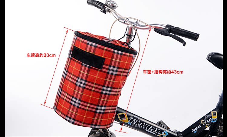 Panier pour vélo en toile - Ref 2257257 Image 8