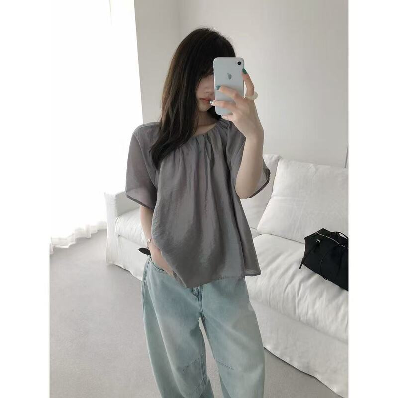 Xibei'Er【Your】In Stock, Special Offer 06.14, Short-Sleeve Top for Women V3794, Limited Quantity Xibei'Er【Your】In Stock, Special Offer 06.14, Short-Sleeve Top for Women V3794, Limited Quantity