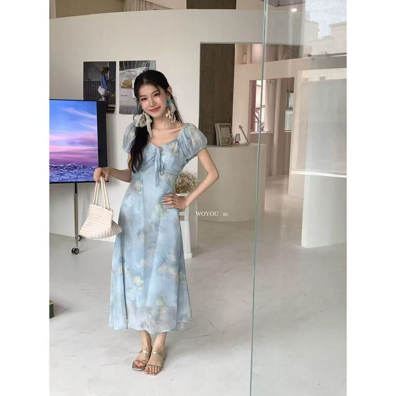 Xibei'Er In-Stock [Hangzhou Woyou] Benefit 06.20 Dress for Women 9932 Limited Purchase for Express Orders