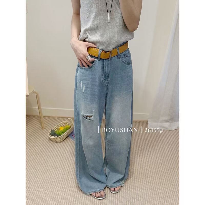 Xibei'Er【·Dyj】In Stock, Bonus on 06.14, Women's Denim Pants 26195, Limited Purchase for Orders