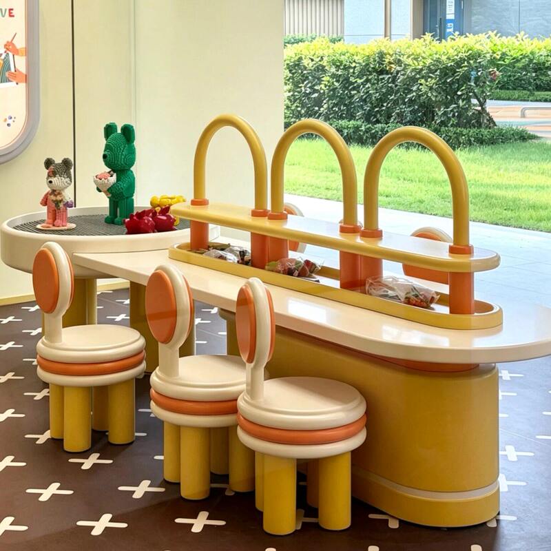 Children's Tables and Chairs in the Sales Office's Mezzanine, Early Education Center, Parent-Child Activity Table, Kindergarten Creative Learning Table Children's Tables and Chairs in the Sales Office's Mezzanine, Early Education Center, Parent-Child Activity Table, Kindergarten Creative Learning Table