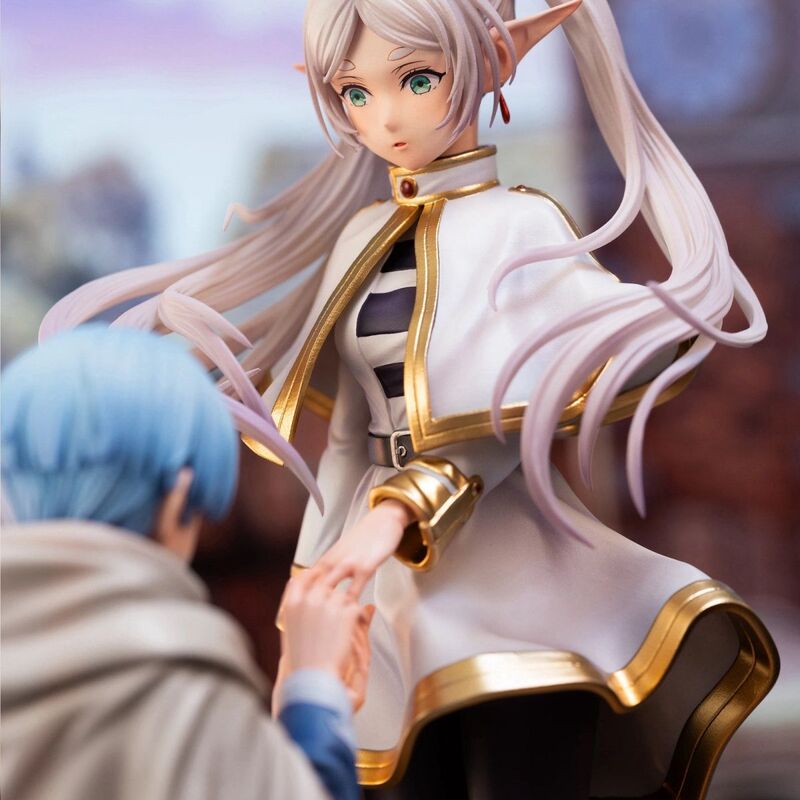 Frieren: Beyond Journey's End Confession Figure, Dusk Town Scene Double Statue, Anime Merchandise Ornament Frieren: Beyond Journey's End Confession Figure, Dusk Town Scene Double Statue, Anime Merchandise Ornament