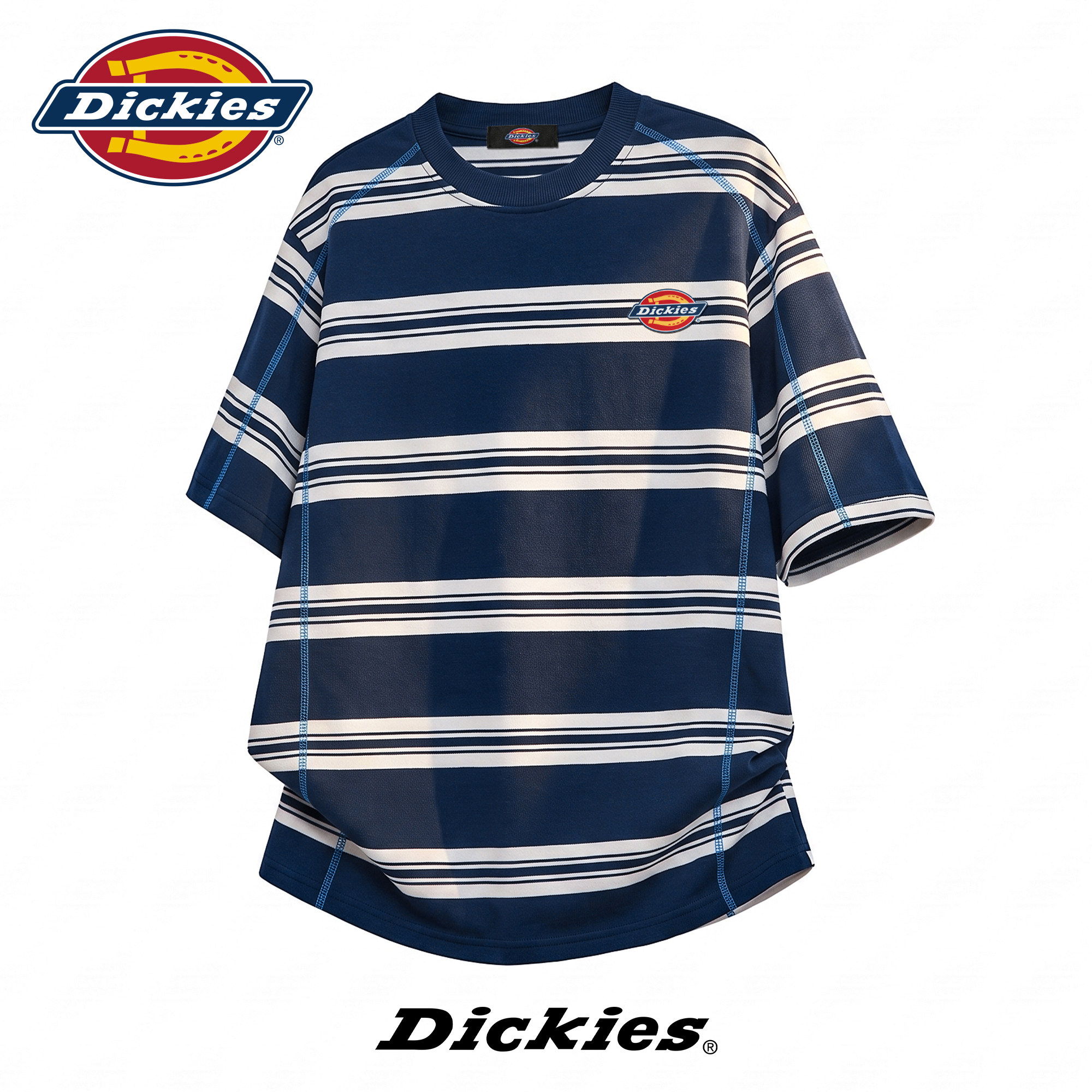 Крутая мужская летняя футболка нового стиля с короткими рукавами Dickies Emperor... Изображение 1