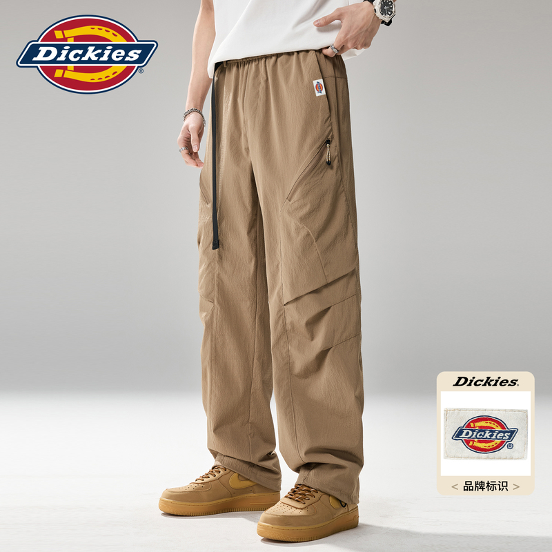 Dickies Men's Casual Pants New American Style Trendy Brand Outdoor Loose Versatile Straight-Leg Drape Work Pants