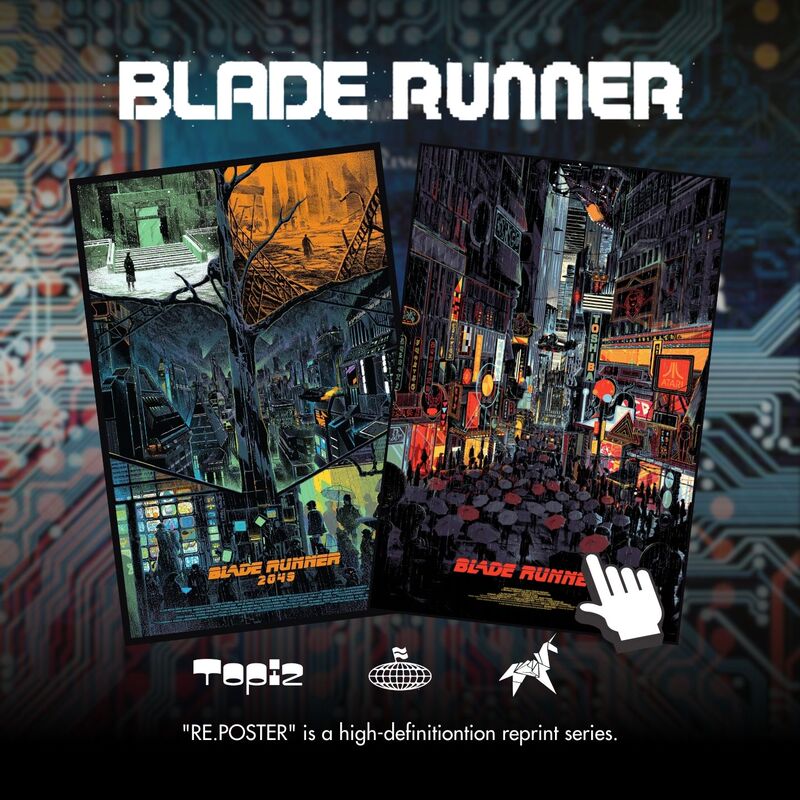 Blade Runner 2049 Cyberpunk Retro Sci-Fi Mondo Poster Decorative Painting Hanging Art Collection Giclee Print