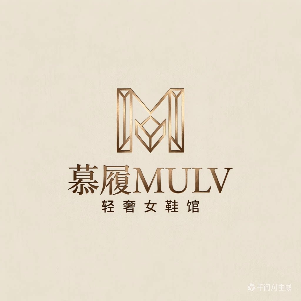慕履MULV轻奢女鞋馆的LOGO