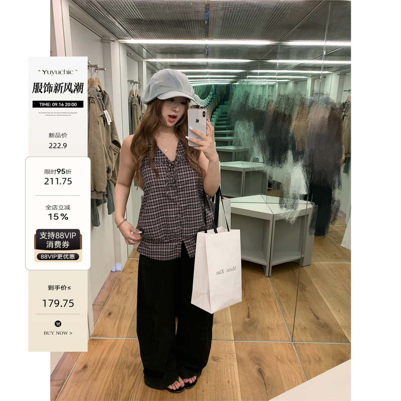 Fishyulaiye Straight Leg Plan: Slightly Chubby Women's Vintage Commuting Style Lyocell Wide-Leg Pants, Slimming Plus Size Jeans Fishyulaiye Straight Leg Plan: Slightly Chubby Women's Vintage Commuting Style Lyocell Wide-Leg Pants, Slimming Plus Size Jeans