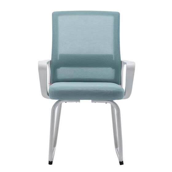 Morandi Color Series Breathable Computer Office Chair Home Use Bow-Shaped Mahjong Chair Staff Chair Mesh Backrest Chair Conference Chair