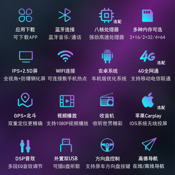 Suzuki swift sx4 alto smart android navigator car central control large screen reversing image all-in-one machine