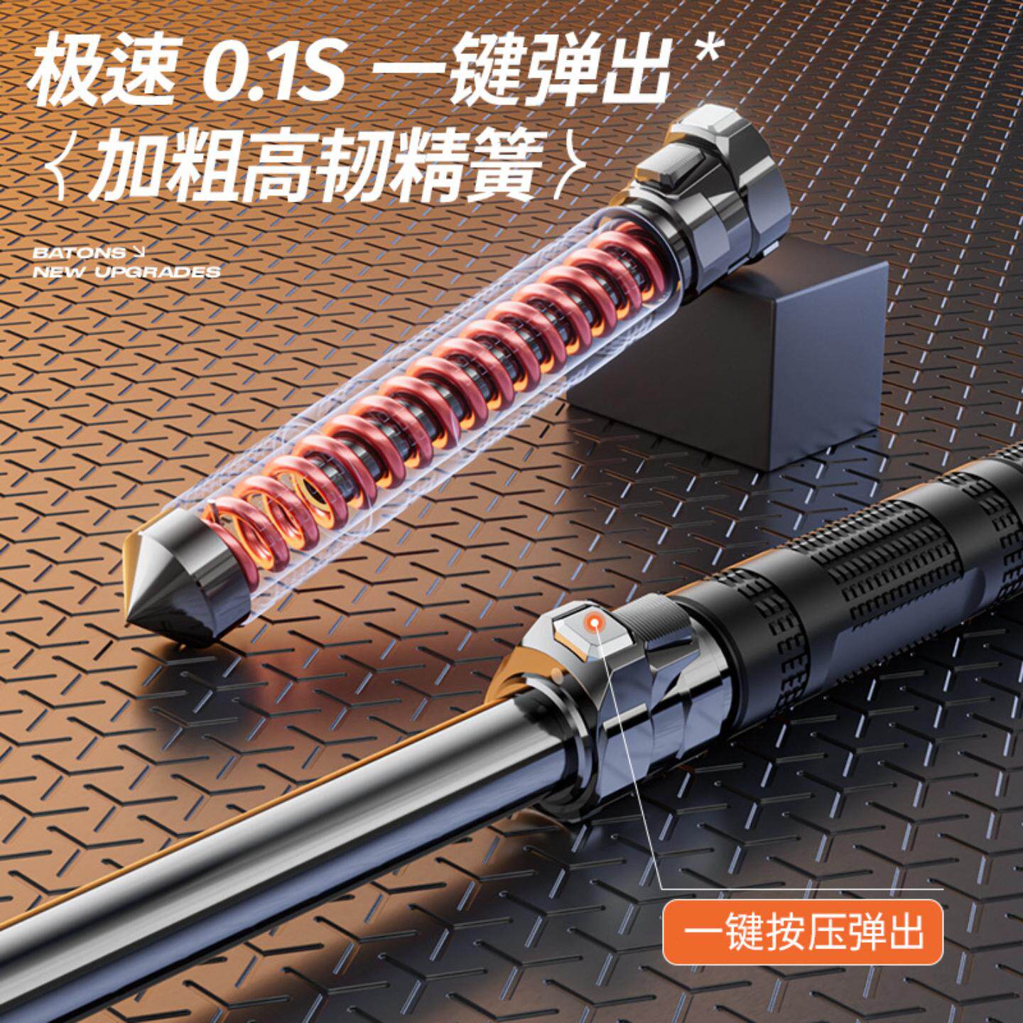 🔥 实心钢棒球棍 |户外防身必备🔥-防身报警器-淘宝好物网