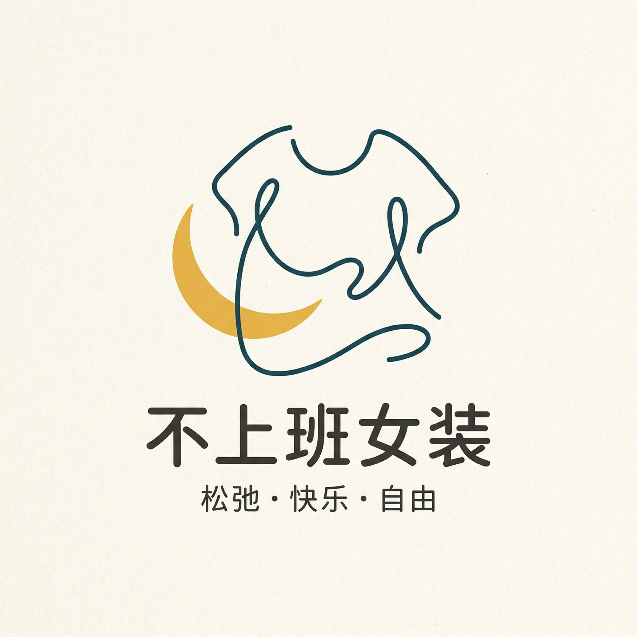 不上班女装严选的LOGO