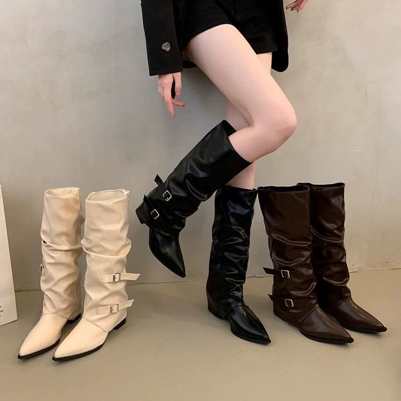 复古骑士靴 ,2026春季必入单品👠-骑士靴-淘宝好物网
