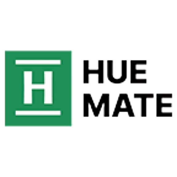 HUEMATE影像企业店的LOGO