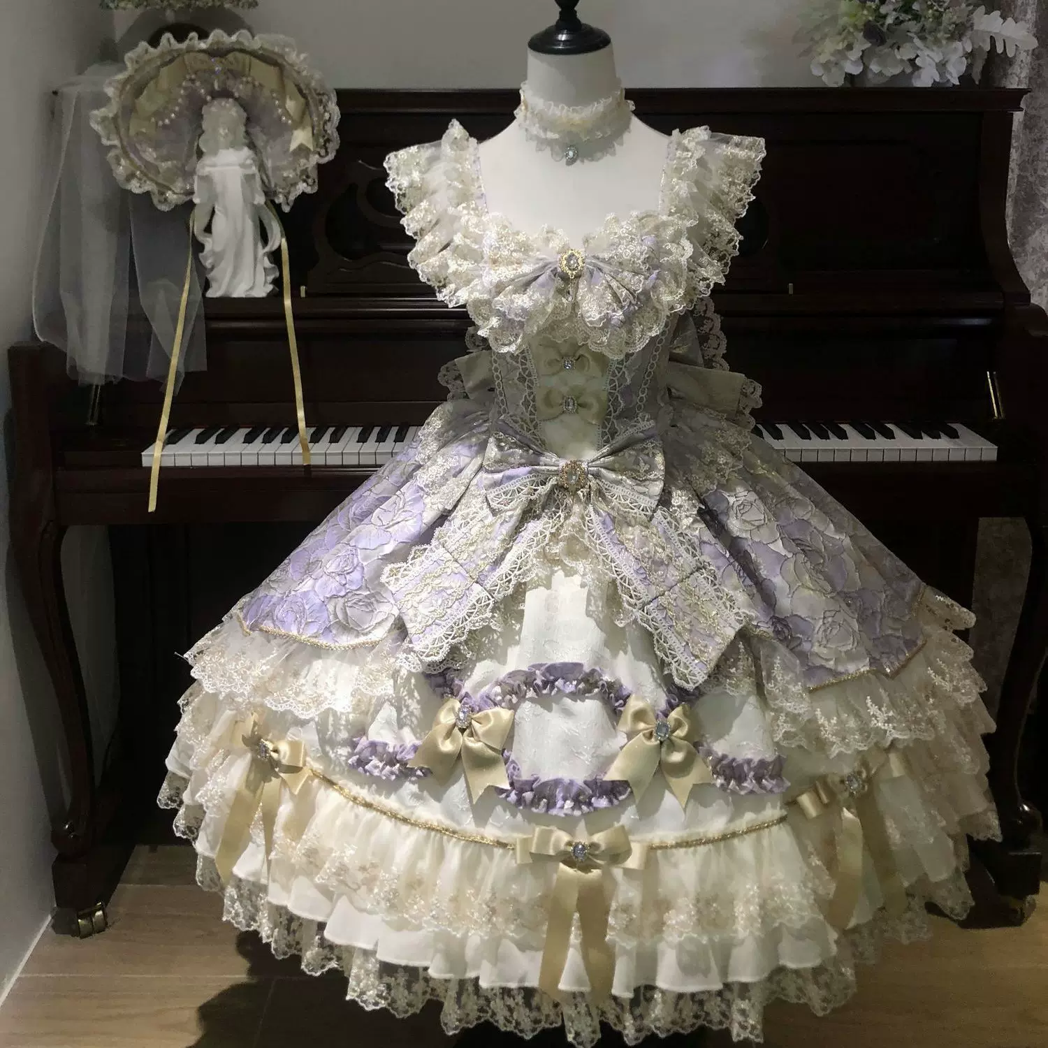 Подлинное дизайнерское платье, стиль Лолита, Lolita Jsk