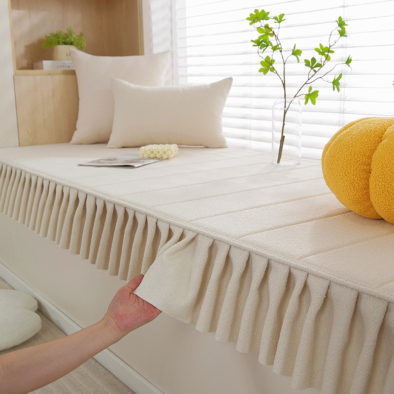Bay window mat window sill mat universal light luxury high-end balcony mat H2026 new master bedroom protective cushion seat for all seasons