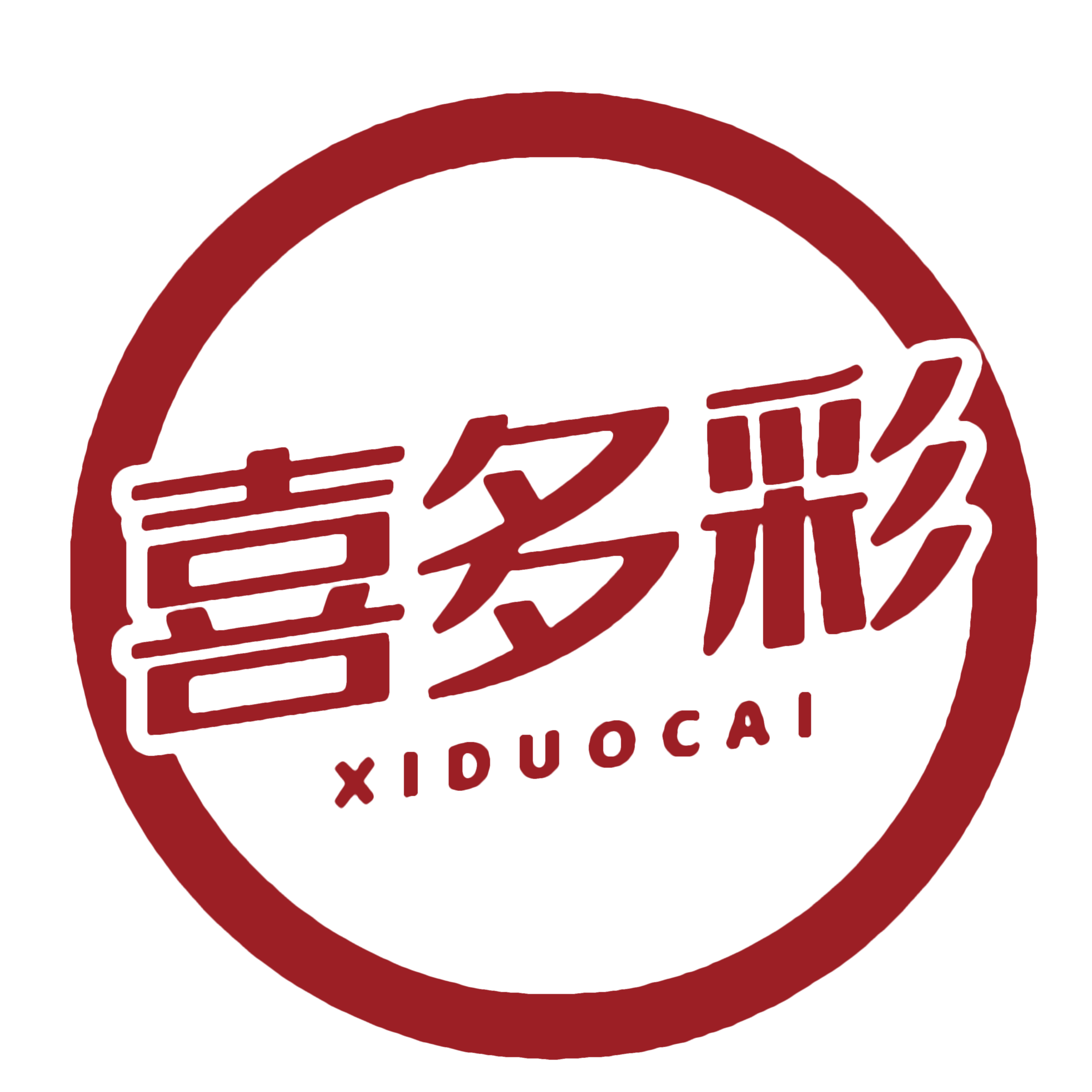 喜多彩旗舰店的LOGO